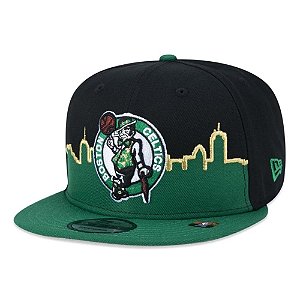 Boné New Era Boston Celtics 950 Tip-Off Aba Reta