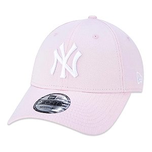 Boné New Era New York Yankees 940 Basic Rosa