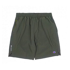 Bermuda Champion Ath Liner Zip Script Ref Jungle Verde