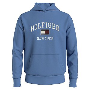 Moletom Canguru Tommy Hilfiger Wcc Modern Varisty Hoody