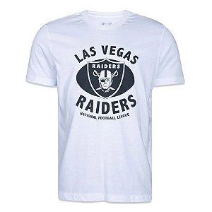 Camiseta New Era Las Vegas Raiders Core Branco