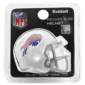Mini Capacete Riddell Buffalo Bills Pocket Size