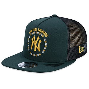 Boné New Era New York Yankees 950 A-Frame Nature Verde