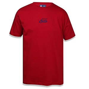 Camiseta Buffalo Bills Script Vermelho - New Era
