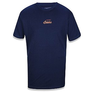 Camiseta Chicago Bears Script Azul - New Era