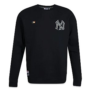 Moletom New Era Felpado Gola Careca New York Yankees Classic