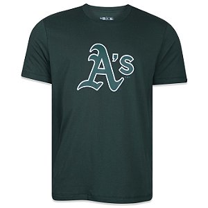 Camiseta New Era Oakland Athletics MLB Back to School Verde