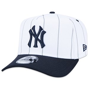 Boné New Era 940 A-Frame Snapback New York Yankees Branco