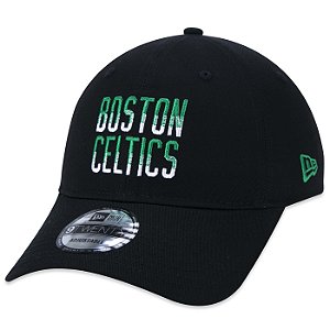 Boné New Era 920 Strapback Boston Celtics NBA Core Preto
