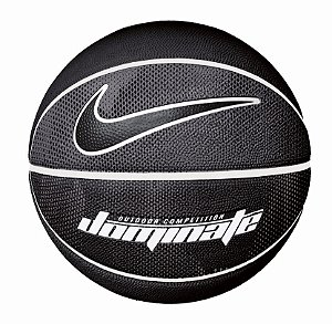 Bola de Basquete Nike Dominate Preto Cinza