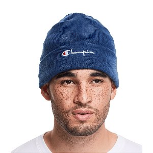 Gorro Champion Beanie With Cuff Jetson Azul