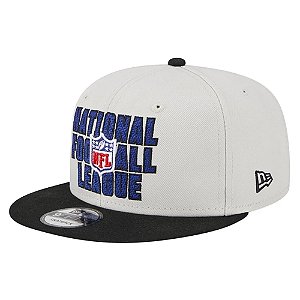 Boné New Era 950 NFL Draft Aba Reta Bege