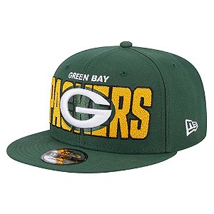 Boné New Era Green Bay Packers 950 Draft Verde