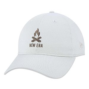 Boné New Era 920 Outdoor Aba Curva Bege