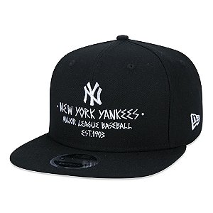 Boné New Era 950 New York Yankees Old Culture Preto