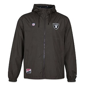 Jaqueta Corta Vento New Era Las Vegas Raiders Modern Marrom