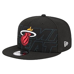 Boné New Era 950 Miami Heat 950 Draft Preto