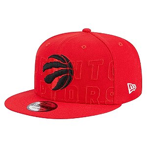 Boné New Era 950 Toronto Raptors Draft Vermelho