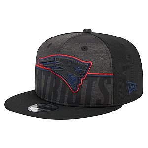 Boné New Era 950 New England Patriots Training Preto