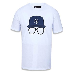 Camiseta New York Yankees Cap Glass - New Era