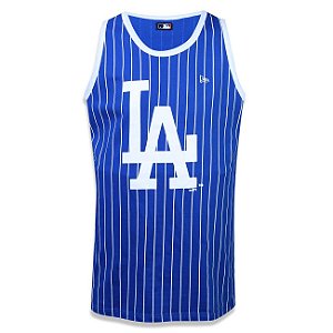 Regata Los Angeles Dodgers 6 Stripe - New Era