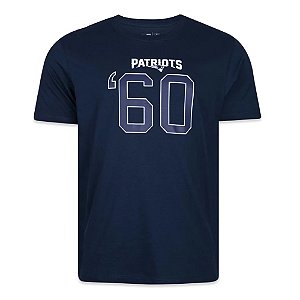 Camiseta New Era New England Patriots Core Azul Marinho