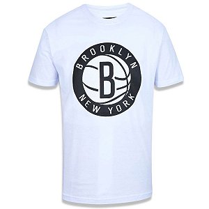 Camiseta Brooklyn Nets Basic Branco - New Era