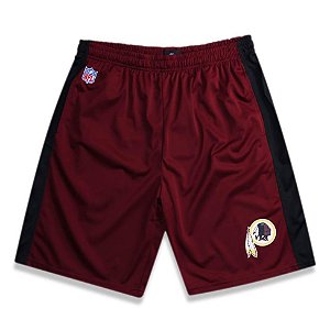 Bermuda Washington Redskins Recorte Lateral - New Era