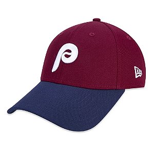 Boné New Era 940 Philadelphia Phillies Core Aba Curva