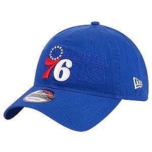 Boné New Era 920 Philadelphia 76ers Draft Azul