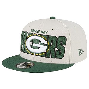 Boné New Era 950 Green Bay Packers Draft Cinza