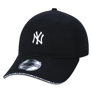 Bone NY Yankees Aba curva Azul Marinho/Branco