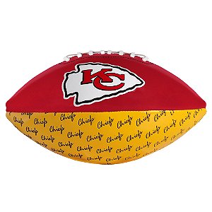 Bola de Futebol Americano Wilson NFL Kansas Chiefs Mini