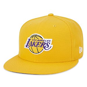 Boné New Era 950 Los Angeles Lakers Core Freestile Amarelo