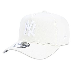 Boné New Era 940 A-Frame New York Yankees Core Off White