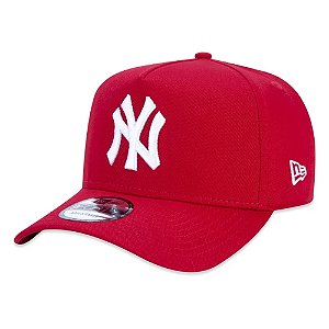Boné New Era 940 A-Frame New York Yankees Core Vermelho