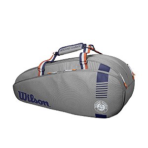 Bolsa Raqueteira Wilson Especial Roland Garros Team 6pk