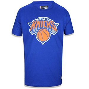 Camiseta New York Knicks Basic Azul - New Era