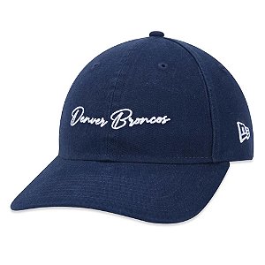 Boné New Era 920 Denver Broncos Minimal Label Azul Marinho