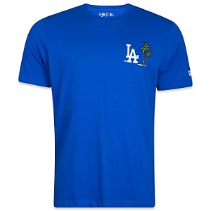 Camiseta New Era MLB Los Angeles Dodgers All Core Azul