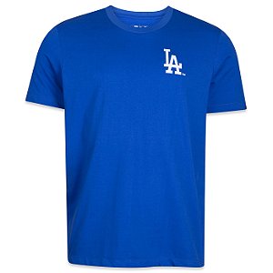Camiseta New Era Los Angeles Dodgers MLB Minimal Logo Azul