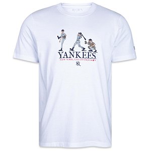 Camiseta New Era New York Yankees MLB All Fresstyle Branco