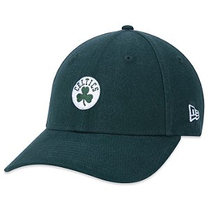 Boné New Era 940 Snapback Boston Celtics NBA Minimal Verde