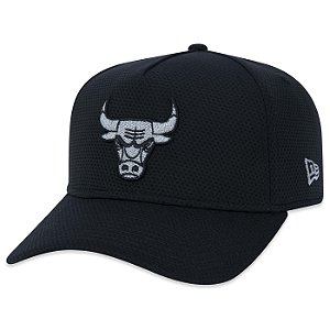 Boné New Era 940 A-Frame Chicago Bulls NBA Performance Preto