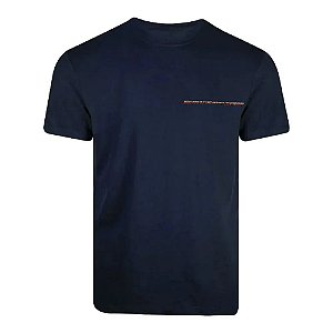 Camiseta Tommy Hilfiger Small Chest Stripe Monotype Tee