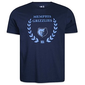 Camiseta New Era Memphis Grizzlies NBA Golf Culture Marinho