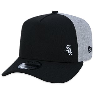 Boné New Era 940 A-Frame Chicago White Sox MLB COLLAB Preto