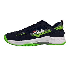 Tenis Masculino Fila Axilus Ace 2.0 Clay Azul Marinho