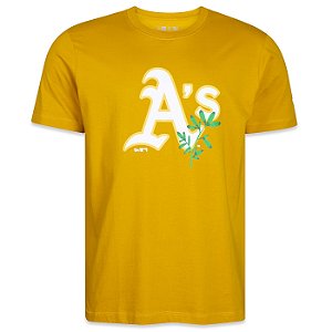 Camiseta New Era New Oakland Athletics MLB Rooted Nature