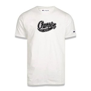 Camiseta Manga Curta Champion Tailwild Off White